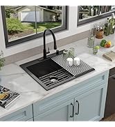 25 Granite Composite Kitchen Sink - Fulorni 25