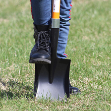 AshmanOnline Ashman Square Shovel (Medium) - (6 Pack), 27 Inches In Length With D-Cup Handle Square Shovel, Sturdy Build And Easy To Use, Material With Firm And Comfortable Durable Handle, Built To Last. Garden Tools 27 digging shovel