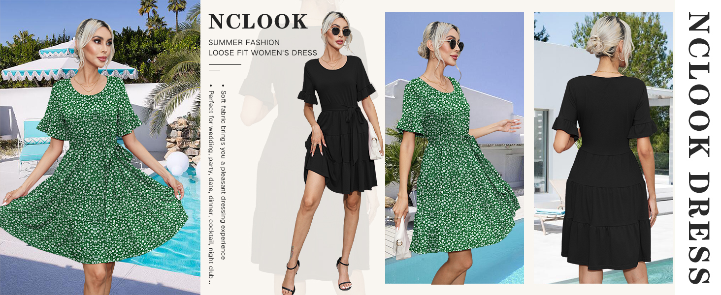 womens summer casual dresses