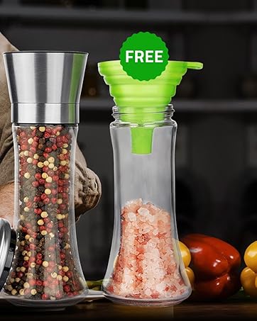 salt and pepper grinder set