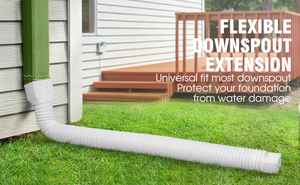 Gutter Downspout Extensions, Gutter Downspout Extender, Down Spout
