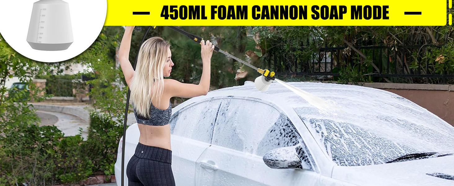 DECOKTOOL Electric Pressure Washer, 4200PSI Max 2.8 GPM