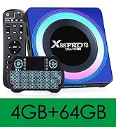 X88 PRO 13 Android 13.0 TV Box 4GB RAM 64GB ROM with mini wireless keyboard