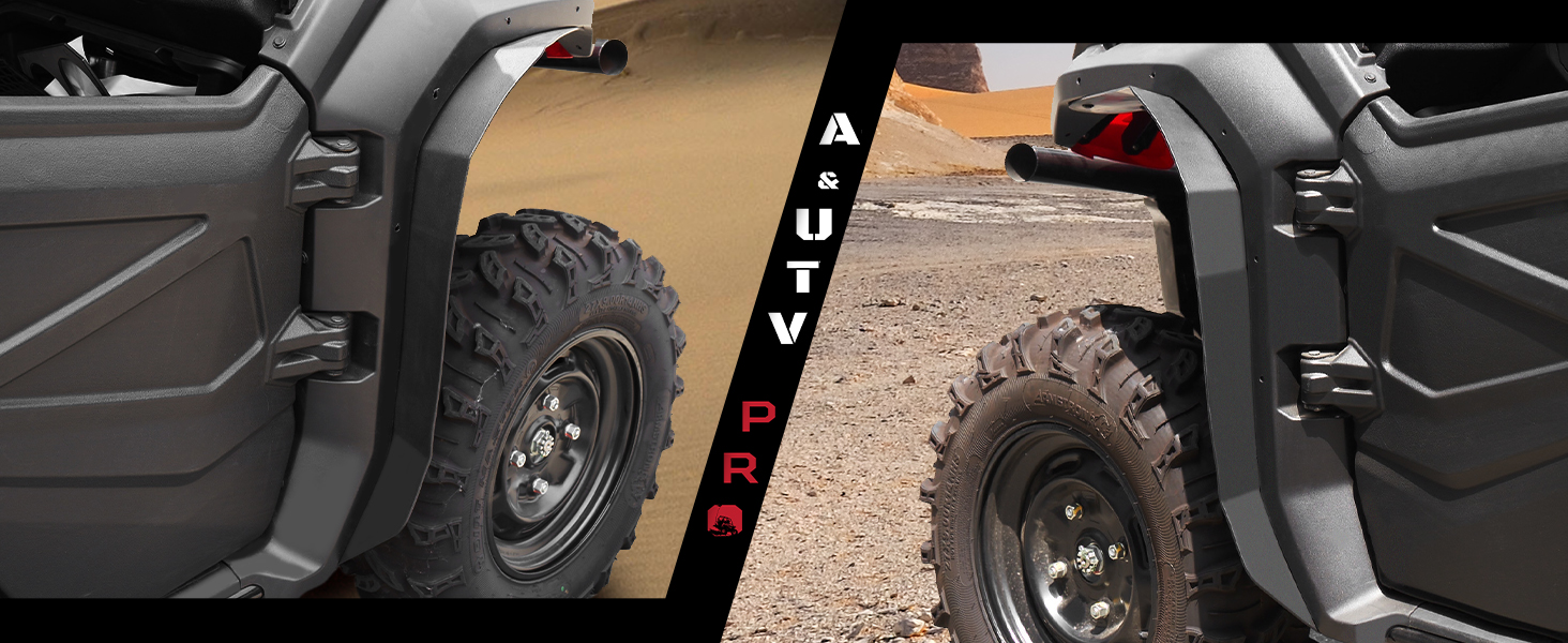 A & UTV PRO Wider Mud Flaps Kit for Pioneer 1000-5