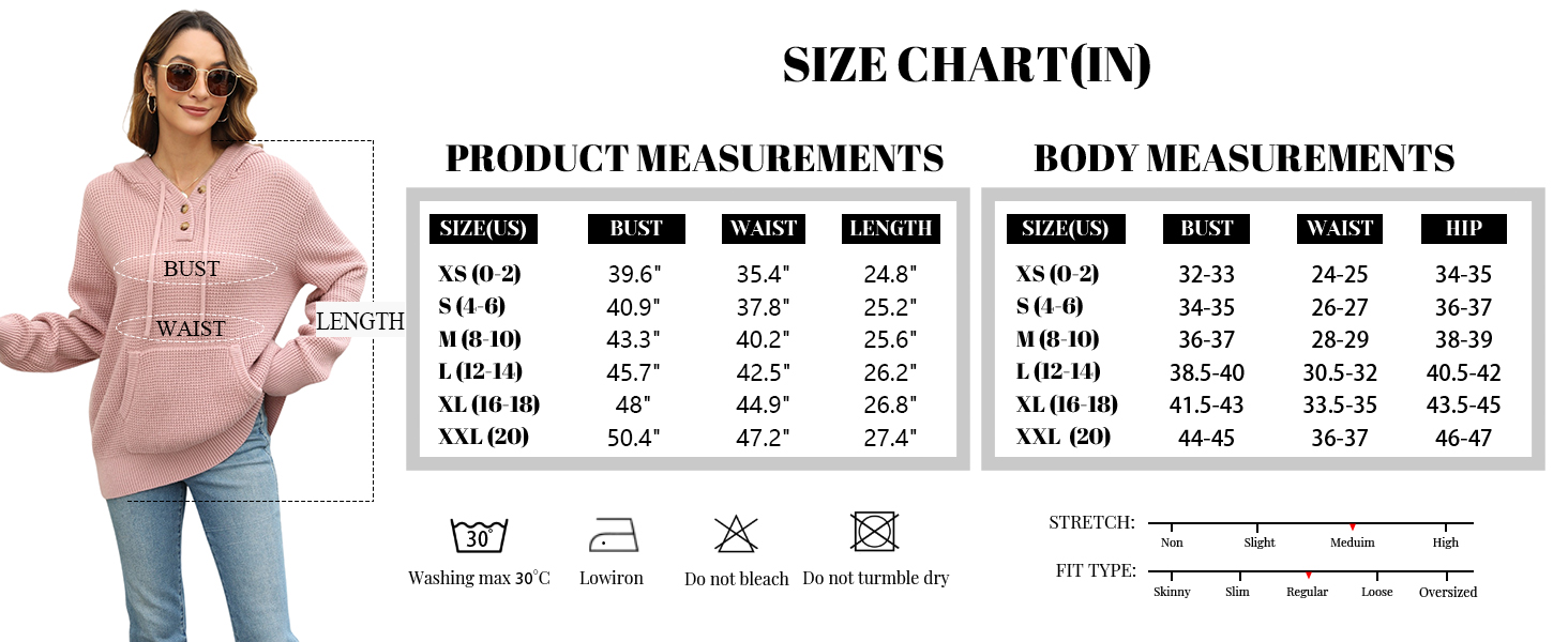 VIMPUNEC 2025 Fall Womens Hoodies Oversized Casual Fashion Sweaters Long Sleeve V Knit Pullover Tops