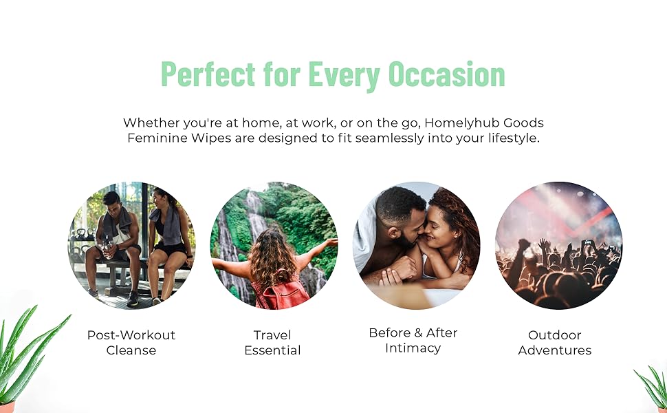 Intimate wipes, Personal care, Natural ingredients.