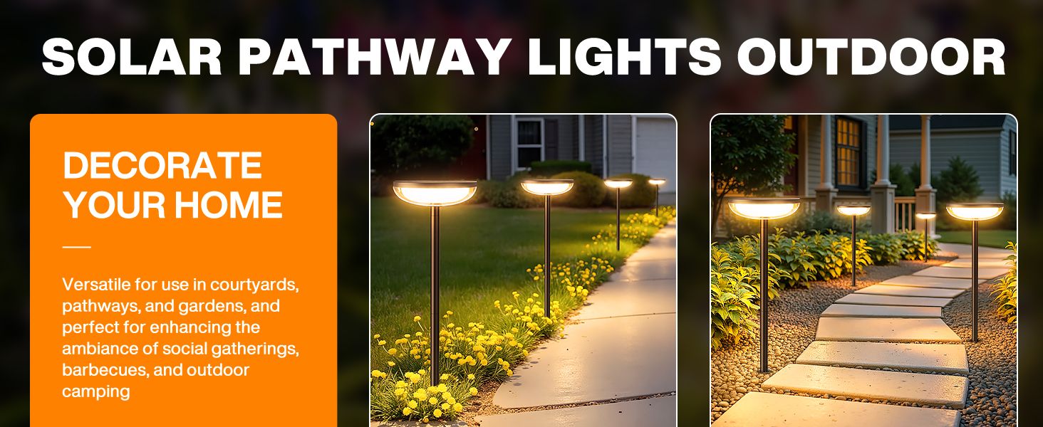 solar pathway lights outdoor