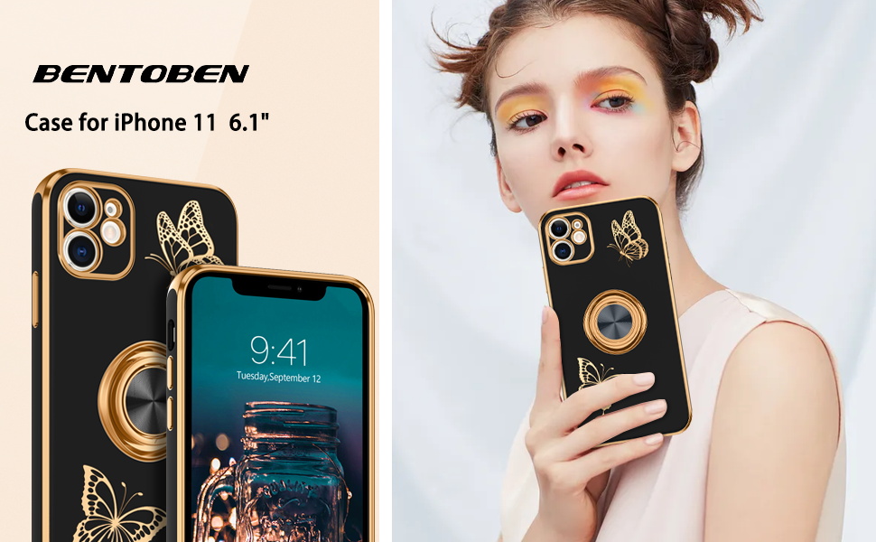 BENTOBEN iPhone 11 Case, Phone Case iPhone 11 6.1, Slim