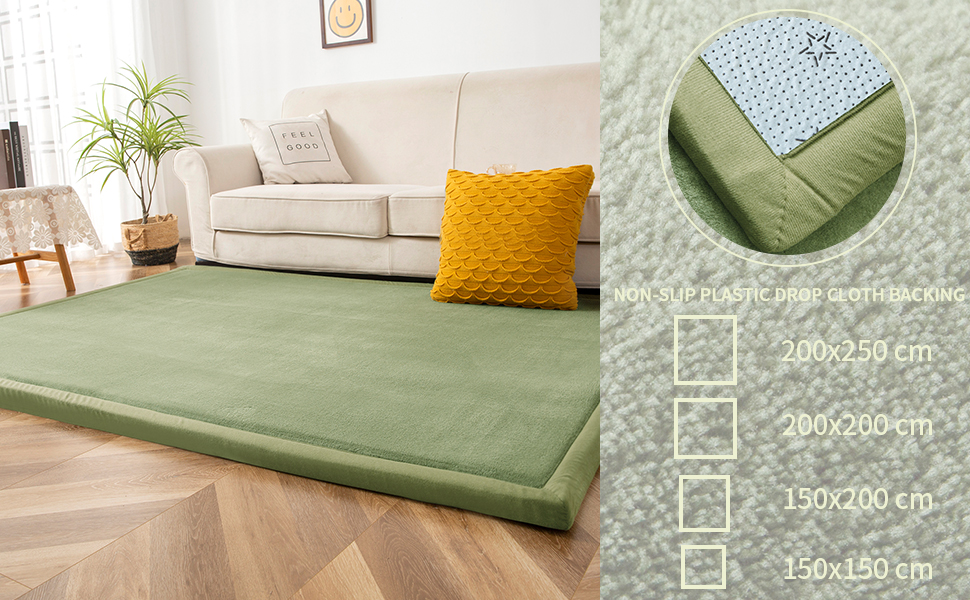 BYBYME Coral Velvet Rug