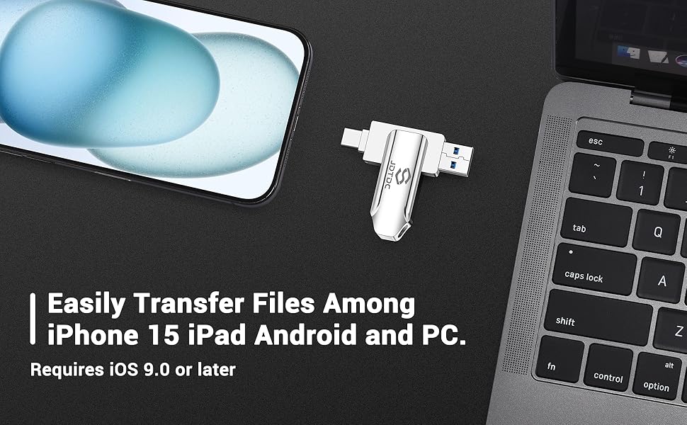 128GB PhotoStickiPhone15FlashDriveForiPhoneMemoryStick Photo