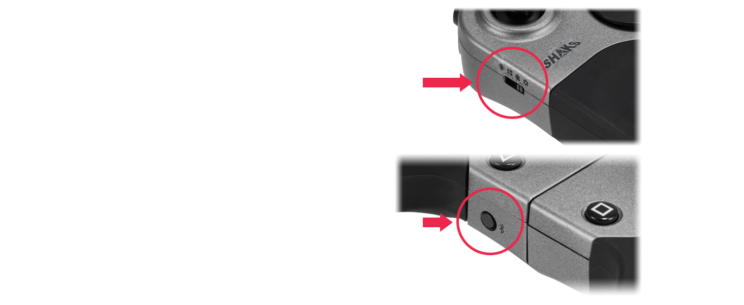 Shaks S5B Wireless Gamepad Controller für Android, Windows, IOS und X