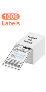 shipping label paper