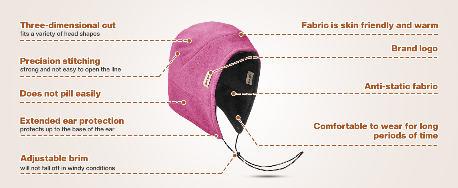  Antistatic Cold Weather Hats