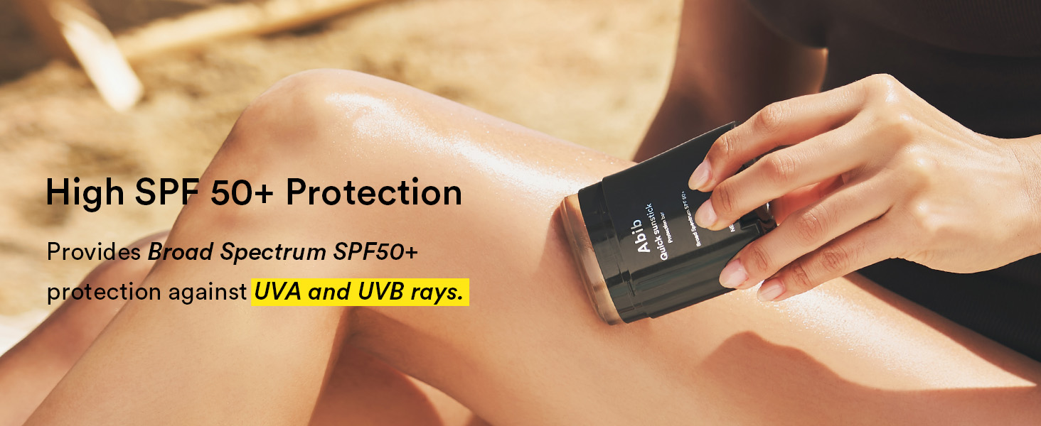 High SPF 50+ UV Protection