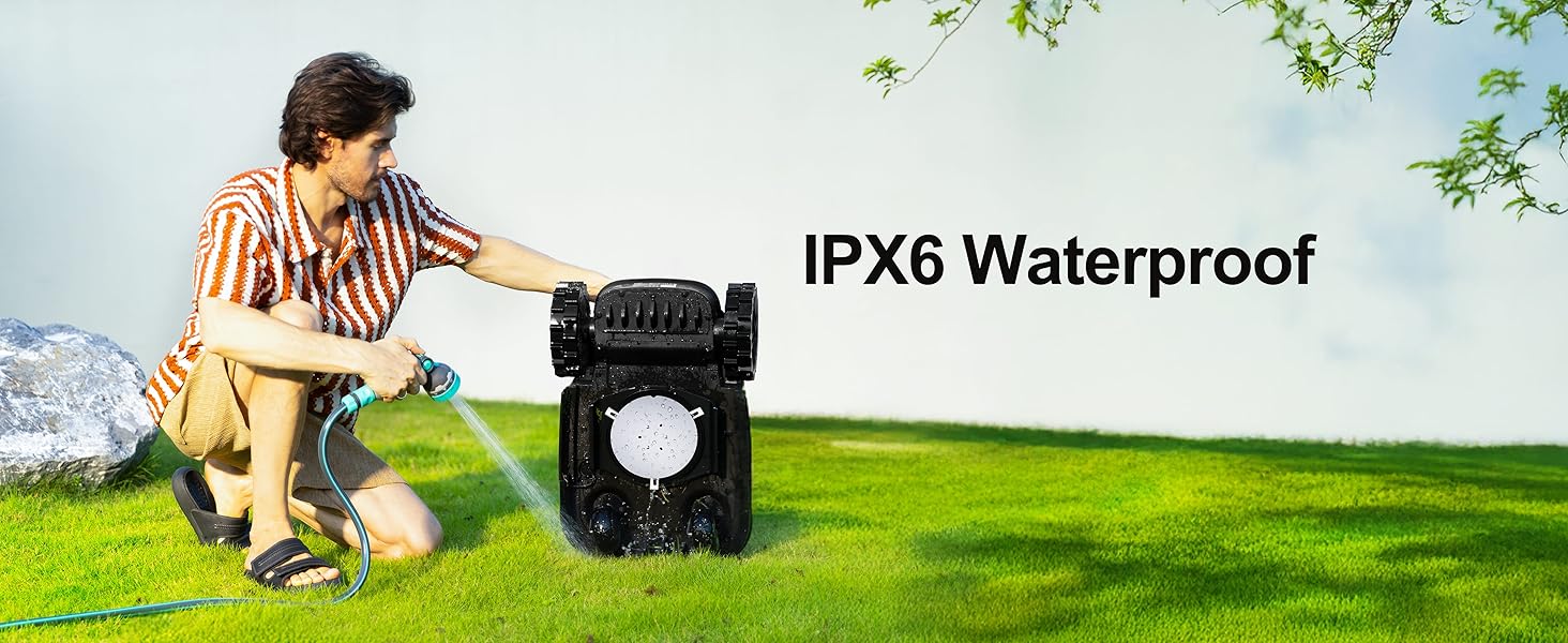 IPX6 resistente al agua