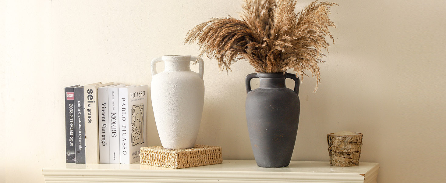 vase with handles