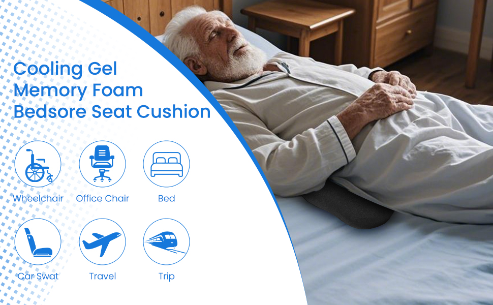 Pressure Relief Bed Sore Cushion for Wheelchair and Bed - Pain Relief for Elderly and Bedridden - Hemorrhoids and Sciati 2b590edd 72ce 49cd B0b7 1e0fc3629da6. CR0,0,970,600 PT0 SX970 V1