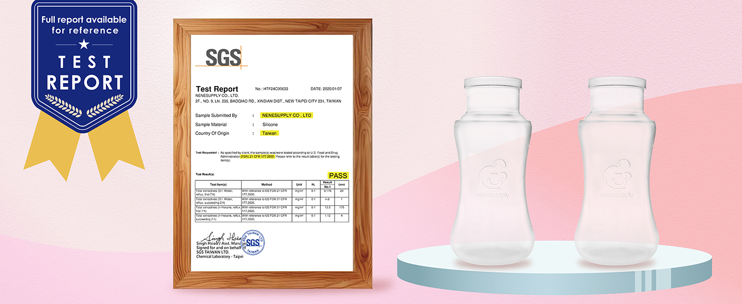FDA silicone bottles