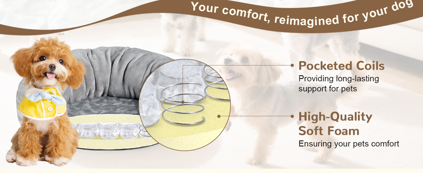 The structure of the base pocketed coil mattress