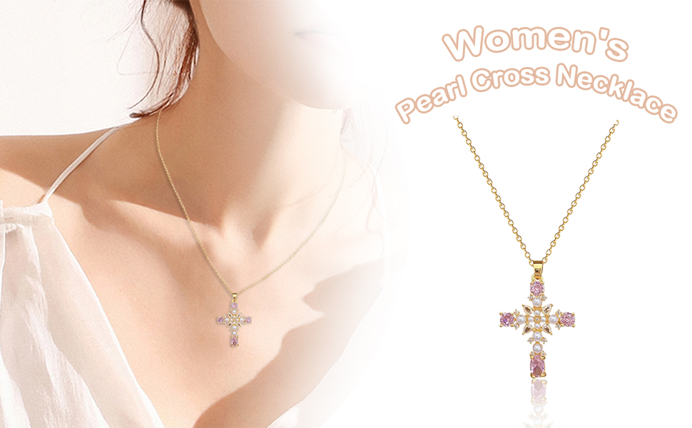 Christian Jewelry for Women, Christian Easter Necklace 925 Sterling Silver 14K Gold Dainty