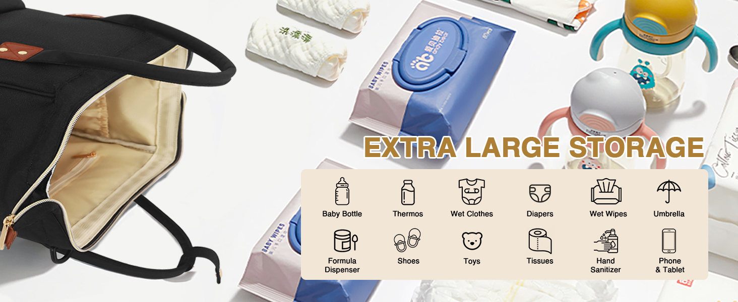 baby diaper bag backpack