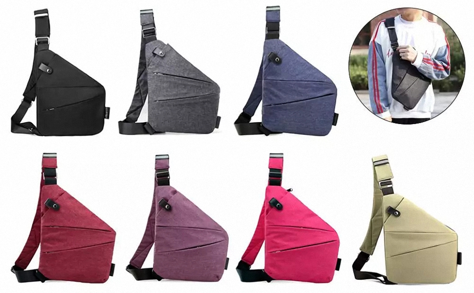 Anti Theft Travel Crossbody Bag