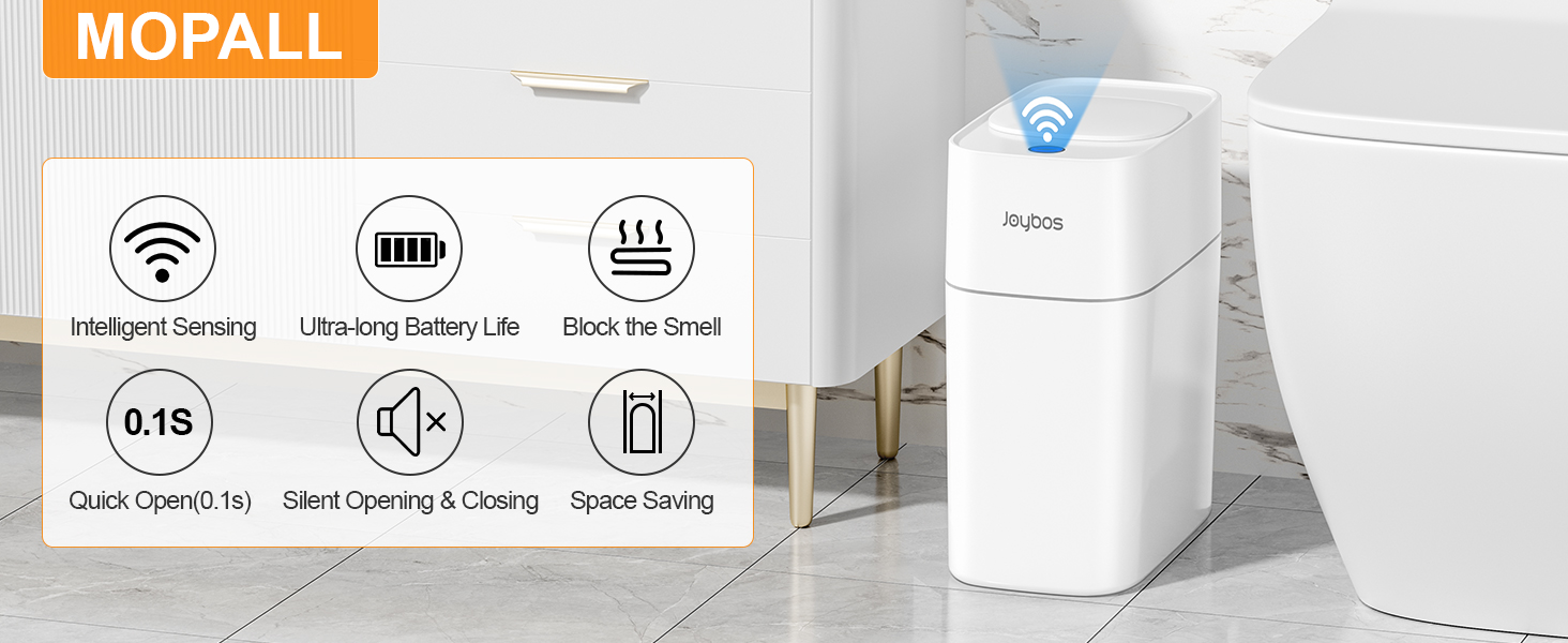 Motion Sensor Trash Can