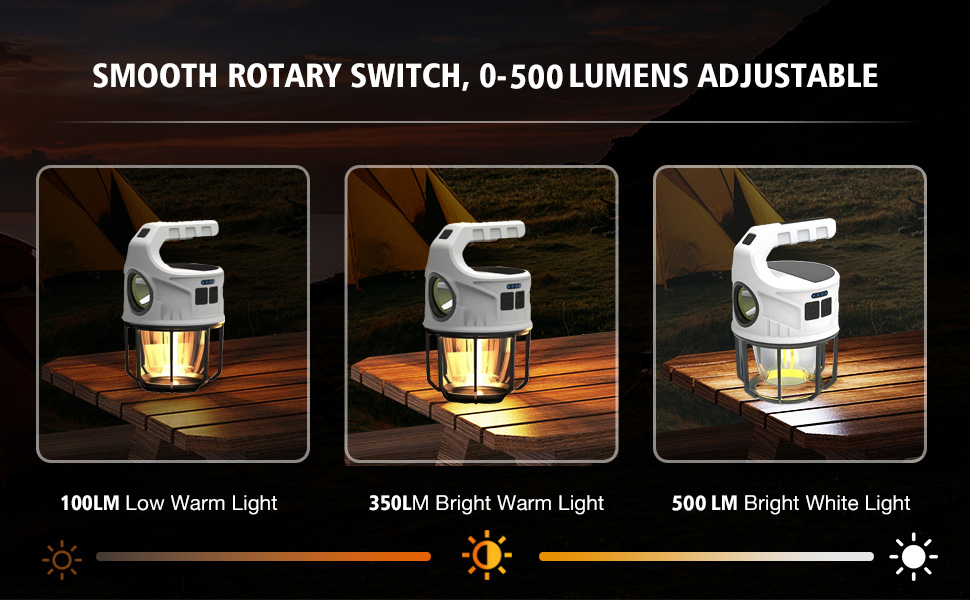 rechargeable camping lantern