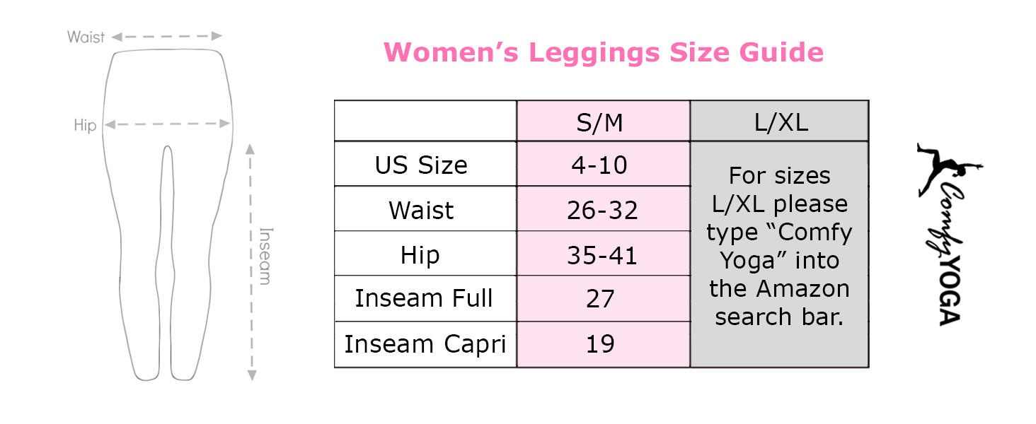 Size Chart SM only