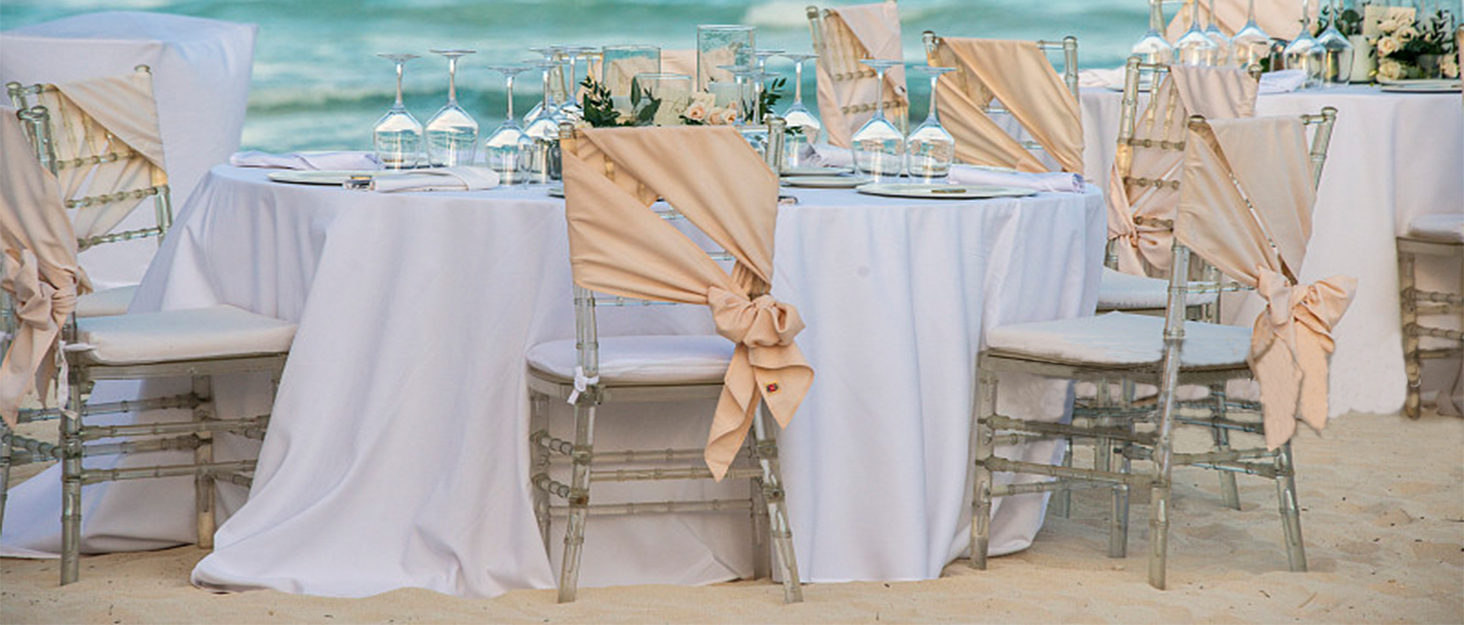 ZSJFMF Pack of 50 Satin Yellow Chair Sashes Bows 7 X 108