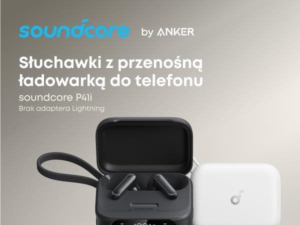 Soundcore Słuchawki douszne P41i by Anker z adaptacyjną