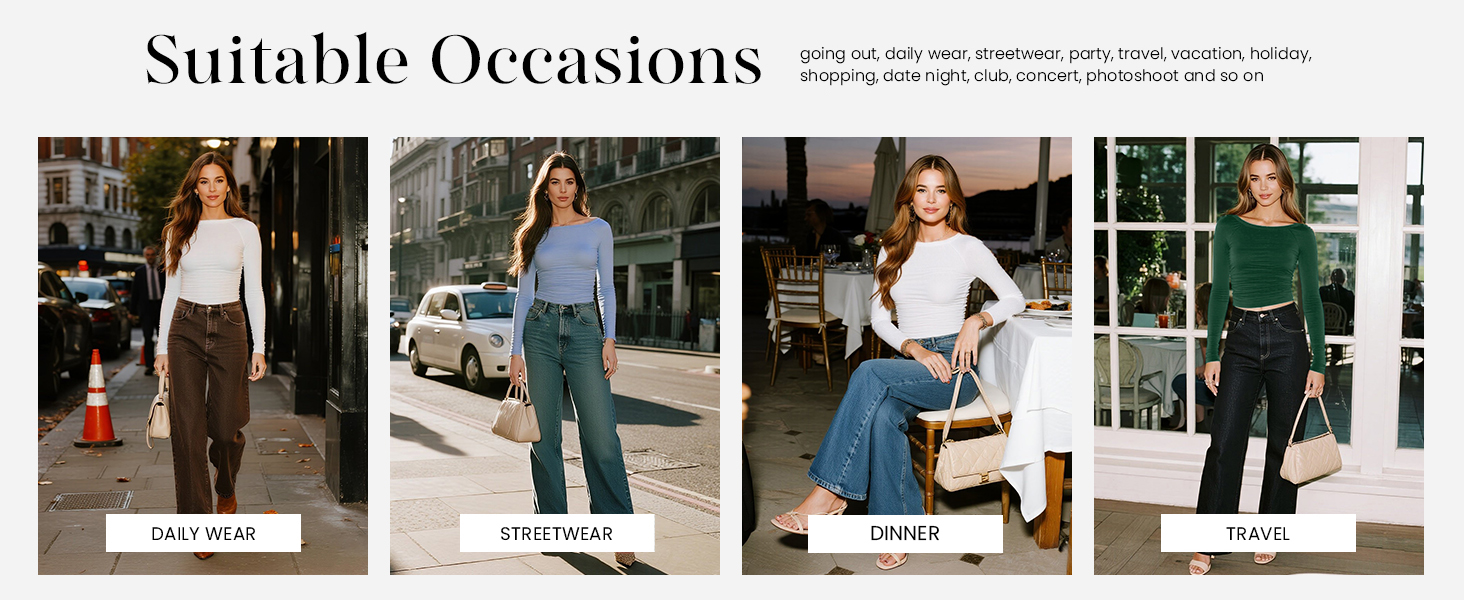 basic tops for woman, womens long sleeve shirts, tops for women