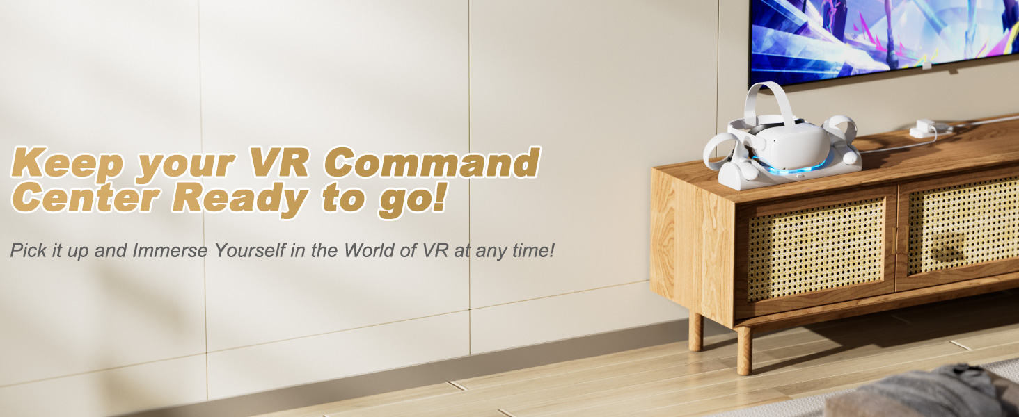 quest2 headset charging station