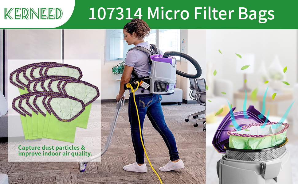 107314 proteam filter bags