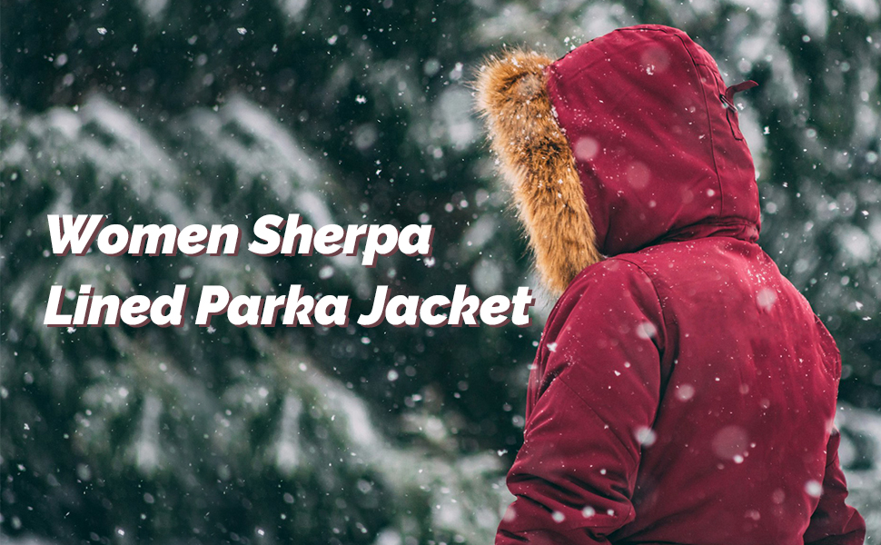 Women parka jacket