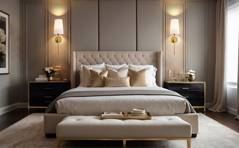 Battery Operated Wall Sconce Set of 2