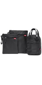 Wet and Dry Diaper Bag Pouches