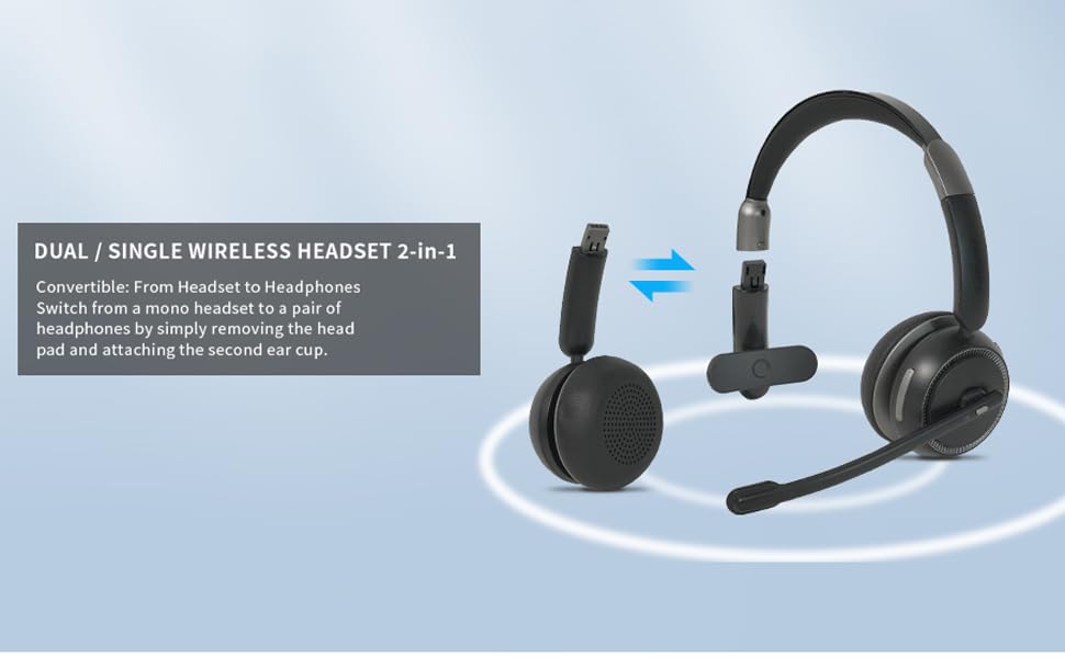 bluetooth headset with microphone