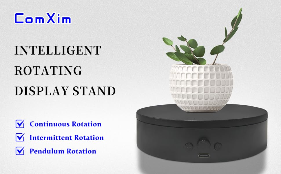 ComXim Rotating Display Stand with TypeC Cable,360 Degree