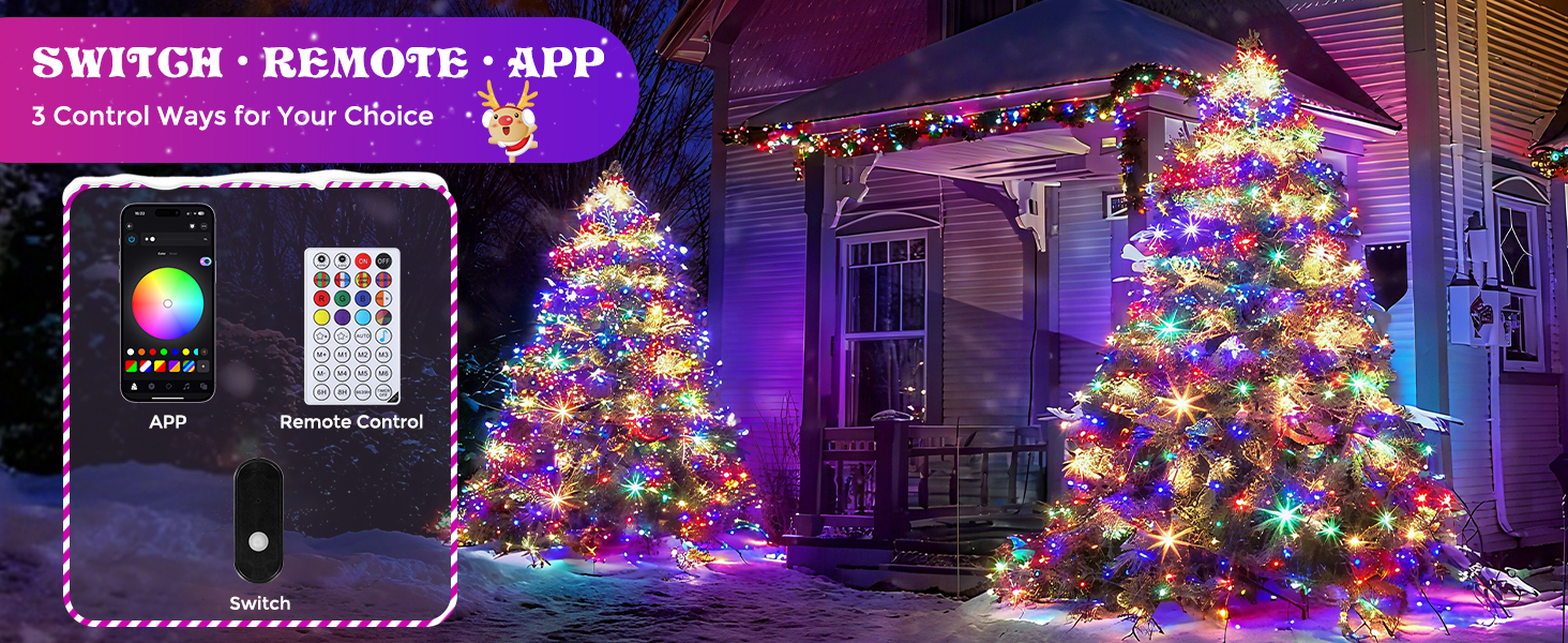 Xmas Tree Lights outdoor