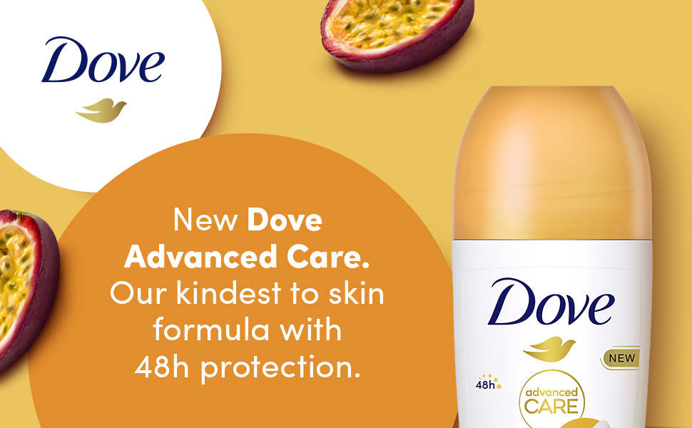 Advanced Care Go Fresh Passion Fruit Roll-on. Our kindest to skin formula with 48h protection.