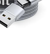 16 FT Extra Long i-Phone Charger Cord 60W USB C and Lightnin Cable 2 in 1, Braided USB C Cable 15...