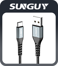 Amazon.com: SUNGUY USB C Cable 1.5FT [3Pack] 3A USB to USB C