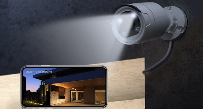 Amazon.co.jp: 【最新500万画素】 防犯カメラ 屋外 POE給電 3K