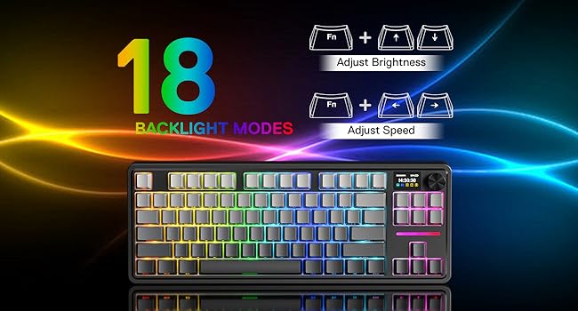 K743 retroiluminado