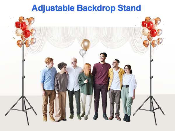 adjustable backdrop stand