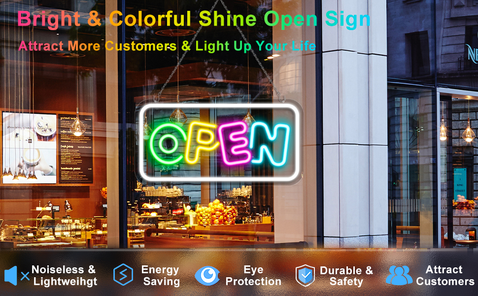 open sign