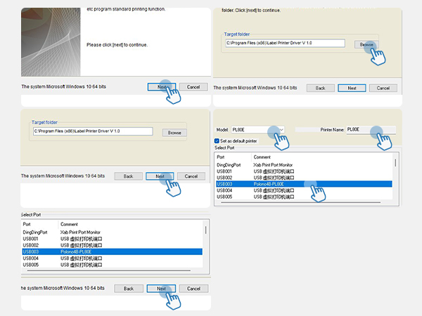 thermal printer shipping label printer thermal label printer for small business label printer 4x6