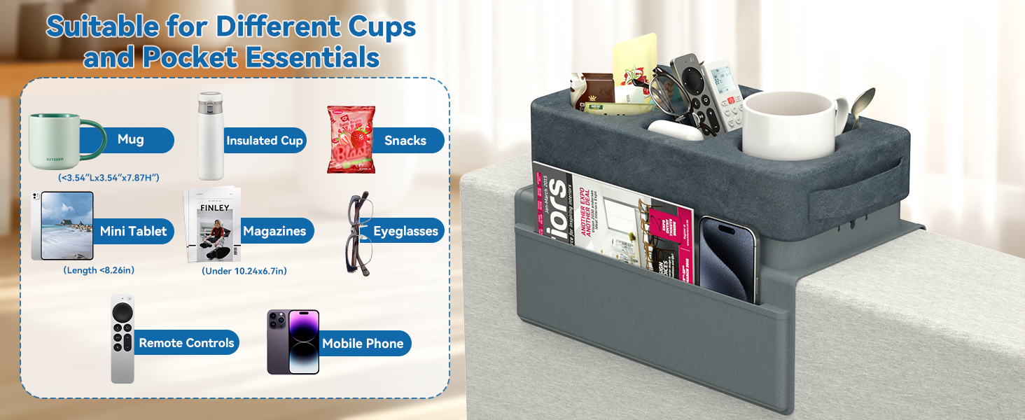 sofa cup holder