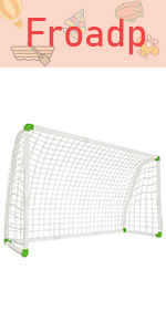 Froadp Rimanbalzo Da Calcio Portatile - Rete Elastica Con Tubo Acciaio - 100x100x65 Cm
